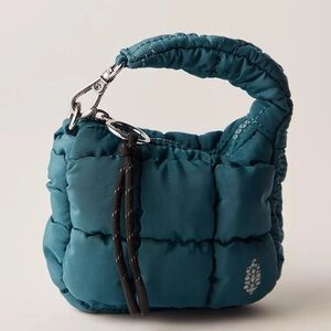 Free People quilted micro pouch